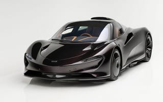 Картинка mclaren speedtail, 2025, белый, гибридный спортивный автомобиль