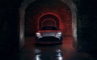 Картинка Aston Martin Vantage S, 8K, 5K, Темный, 2025