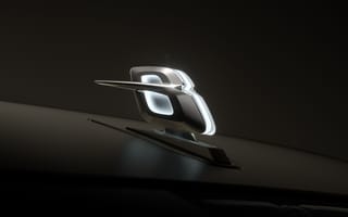 Картинка bentley exp 15, логотип, 5к, темный, 8к