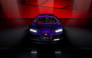 Картинка Бугатти Широн Супер Спорт, 8K, 5K, Фиолетовая машина, Темно-фиолетовый