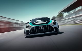 Картинка Mercedes-AMG GT2 Edition W16, Гоночная трасса, Гоночные машины, 5K