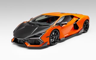 Картинка Ламборгини Револьто, Углеродное волокно, Белый, 5K