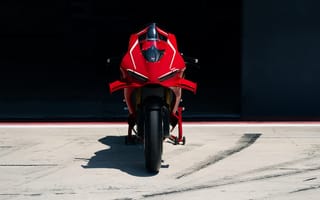 Картинка 2026, Ducati Panigale V4 R, 5K, Красные мотоциклы, Спортивные мотоциклы