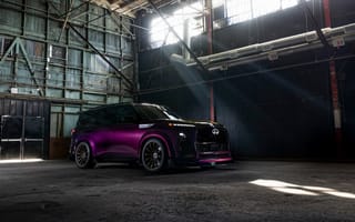 Картинка 2025, 5K, Производительный внедорожник, Infiniti QX80