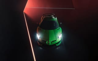 Картинка Ламборгини Авентадор SVJ, CGI, Суперкары, 5K