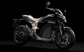 Картинка Хонда ВН7, 2026, 5K, Футуристический, Электрический мотоцикл, Темный