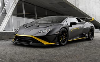 Картинка Lamborghini Huracán STO, Матовый, 5K, 8K