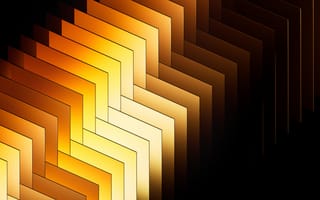 Картинка Геометрический, Слои, Темный, Узор, Теплый, Желтый абстрактный, AI