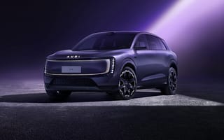 Картинка Электрический SUV, 2026, Футуристический, Пурпурная машина, Пурпурная эстетика