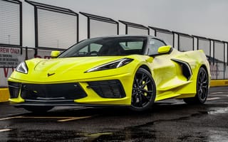 Картинка Chevrolet Corvette Stingray Z51, Кабриолет, 5K