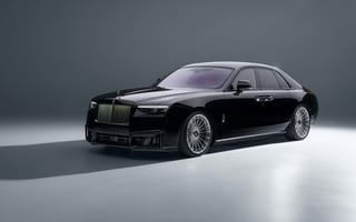 Картинка 2026, 5K, 8K, Rolls-Royce Black Badge Ghost