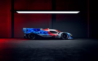 Картинка BMW M Гибрид V8, 2026, Гоночные машины, LMDh Прототип, 5K, 8K