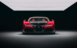 Картинка 2026, Bugatti Veyron, Гиперкар, Темный, Уникальные автомобили