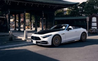 Картинка Мерседес-Майбах SL 680, На улице, Люксовые автомобили, AI