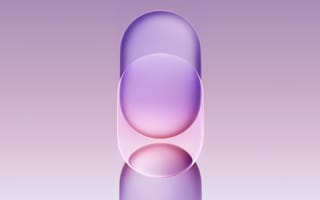 Картинка Сток, Пурпурный градиент, Спокойный, 5K, Матовое стекло, Прозрачный, Гладкий, Наложение, Градиент