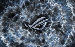 Картинка ASUS ROG, Официальный, Абстрактный, Взрыв частиц, AI