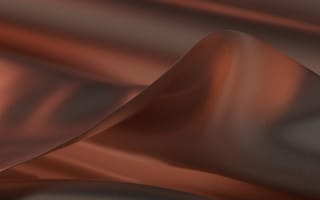 Картинка Металлический, 3D Рендер, Жидкий металл, Теплый, 5K, Медь, Дизайн Microsoft