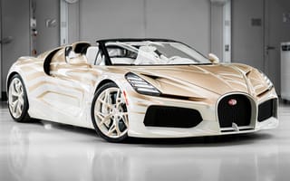 Картинка 8K, Уникальные автомобили, Bugatti W16 Mistral, 5K