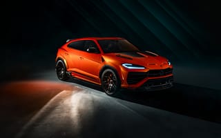 Картинка Lamborghini Urus SE, 2026, Городской Автомобиль, Темный, 5K, 8K