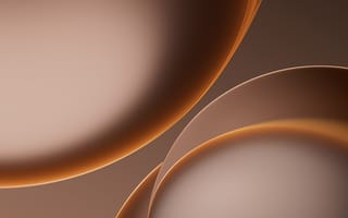Картинка Коричневый абстрактный, Кривые, 5K, Oppo Pad 5 Pro, Градиентный абстрактный, Современный, Сток, AI
