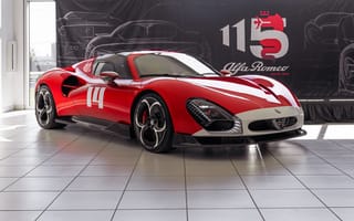 Картинка Alfa Romeo 33 Stradale, Индивидуальный, 5K, 8K, Суперкары