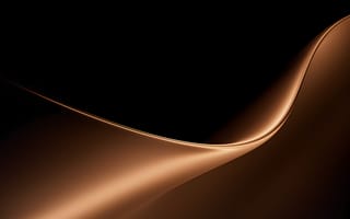 Картинка Коричневый абстрактный, Элегантный, Стоковый, Абстрактные волны, Чёрный, 5K, Металлический, Тёмный абстрактный, Microsoft Surface Laptop