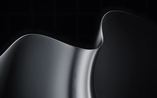 Картинка Microsoft Surface, 2026, Металлический, Элегантный, Microsoft Surface Pro, 5K, Сток, Чёрный, Тёмный абстрактный, Абстрактные волны