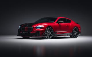 Картинка Bentley Continental GT Supersports, Мюллер, 8K, Красные машины, 2026, 5K