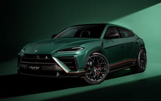 Картинка Lamborghini Urus SE Performante, Зеленый, 5K, 2027