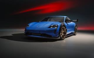 Картинка Porsche Taycan Turbo GT, 2026, Manthey Performance Kit, темный, 5K