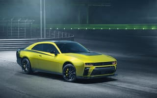 Картинка 2027, 5K, Мускул-кары, Трасса, Dodge Charger, Ночь
