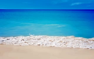 Картинка песок, морская пена, вода, пляж, море, лето, океан, пена, купание, волны, отдых