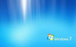 Картинка синеватый, Microsoft, windows 7