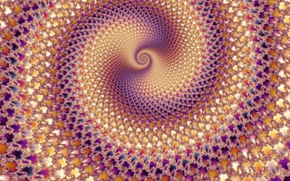 Картинка бесконечность, Круги, спираль
