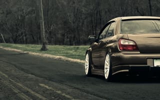 Картинка Subaru, wrx, дорога, машины, фото машин, субару