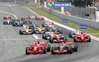 Картинка mercedes, mclaren, f1, Ferrari