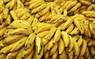 Картинка Бананы, Цвет, Жёлтый