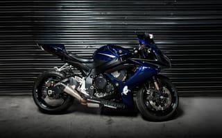 Картинка синий, supersport, suzuki, bike, сузуки, blue, gsx-r1000