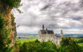 Картинка германия, юго-западная, замок, бавария