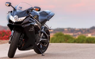 Картинка мотоцикл, gsx-r750, черный, суперспорт, сузуки, black, suzuki