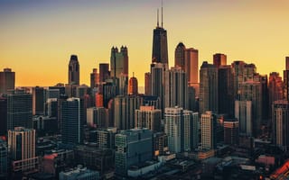 Картинка Чикаго, Городской пейзаж, США