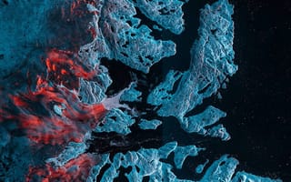 Картинка пейзаж, Вертикальный