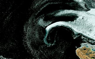 Картинка Художественное произведение, вид сверху, море