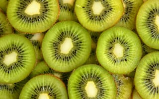 Картинка фрукты, Текстура, Зеленый, киви, вкусно, Макрос