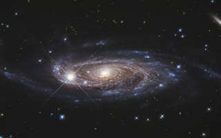 Картинка НАСА, Хаббл, Вселенная, Звезды, Галактика, пространство, небо