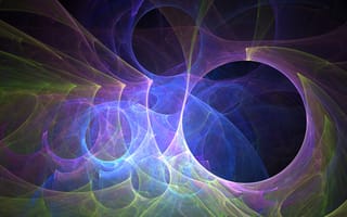 Картинка Фрактальный, RyanNader com, Цифровой, fractal flame, Фиолетовый, Абстрактные