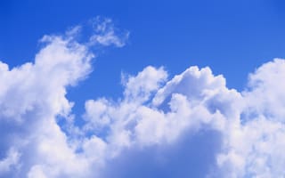 Картинка Облако, небо, Кучевые облака, Электрический синий, Синий, Natural landscape, Метеорологическое явление, шаблон