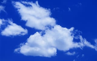 Картинка Облако, небо, Кучевые облака, Электрический синий, горизонт, Natural landscape, Метеорологическое явление, Синий, шаблон, прямоугольник, Атмосфера