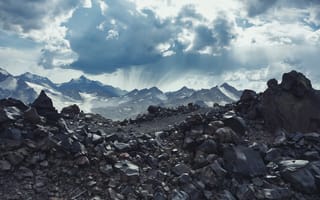 Картинка Горы, горные породы, Гора Эльбрус, Цены расширенных лицензий, Ледник