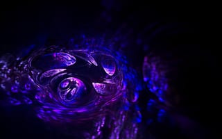 Картинка Апофиз, Фрактальный, пурпурный, 3D Abstract, Абстрактные